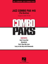 Jazz Combo Pak No. 45 (The Beatles) Jazz Ensemble sheet music cover